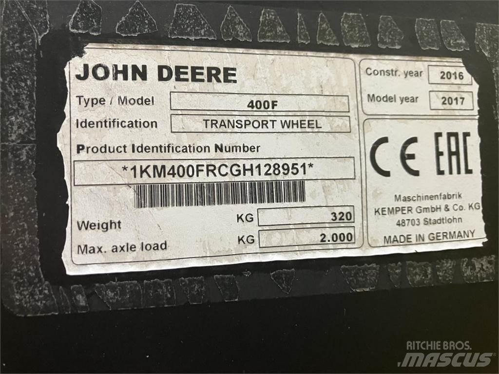 Kemper 475 Plus Додаткове обладнання для збиральних комбайнів