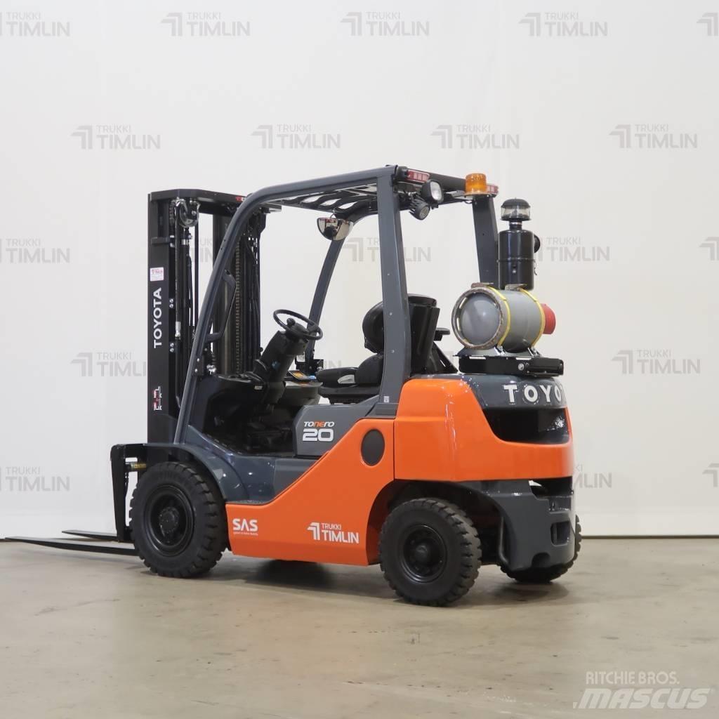 Toyota 02-8FGF20 Газові навантажувачі