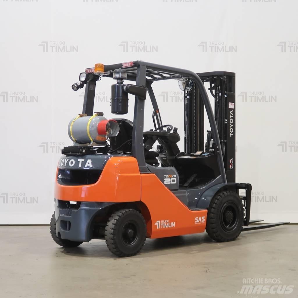 Toyota 02-8FGF20 Газові навантажувачі