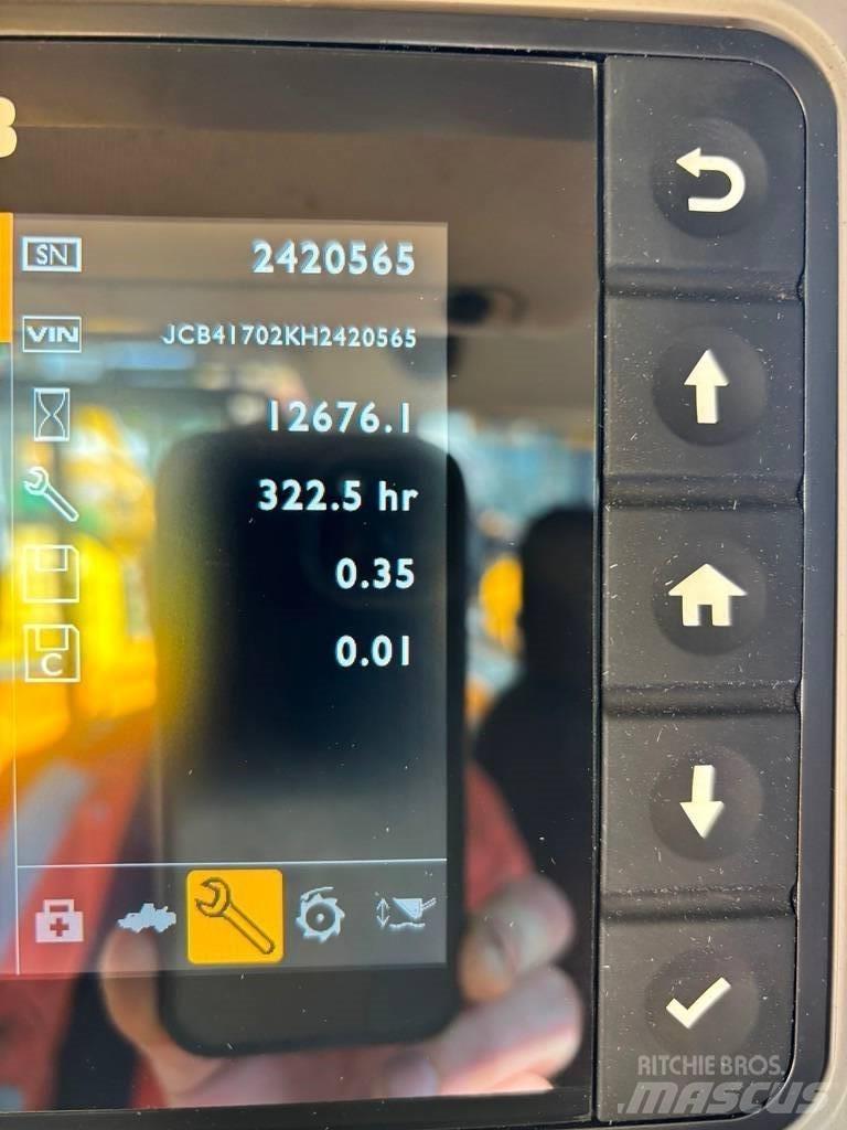 JCB 417 Фронтальні навантажувачі