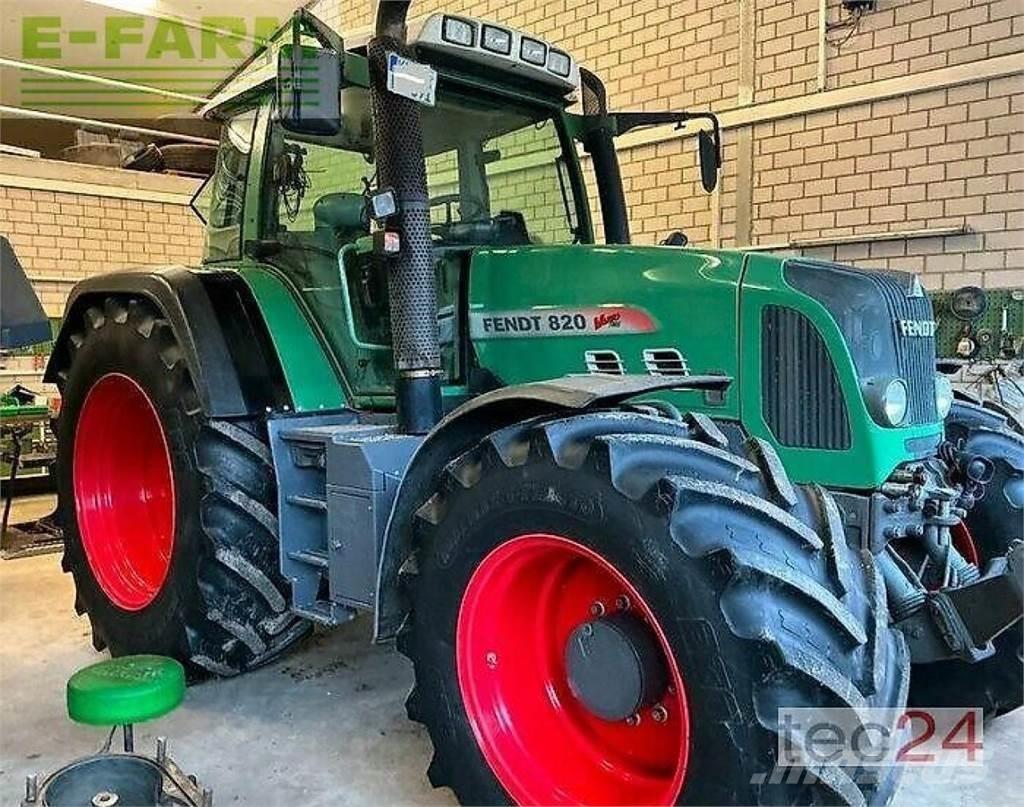 Fendt 820 tms Трактори