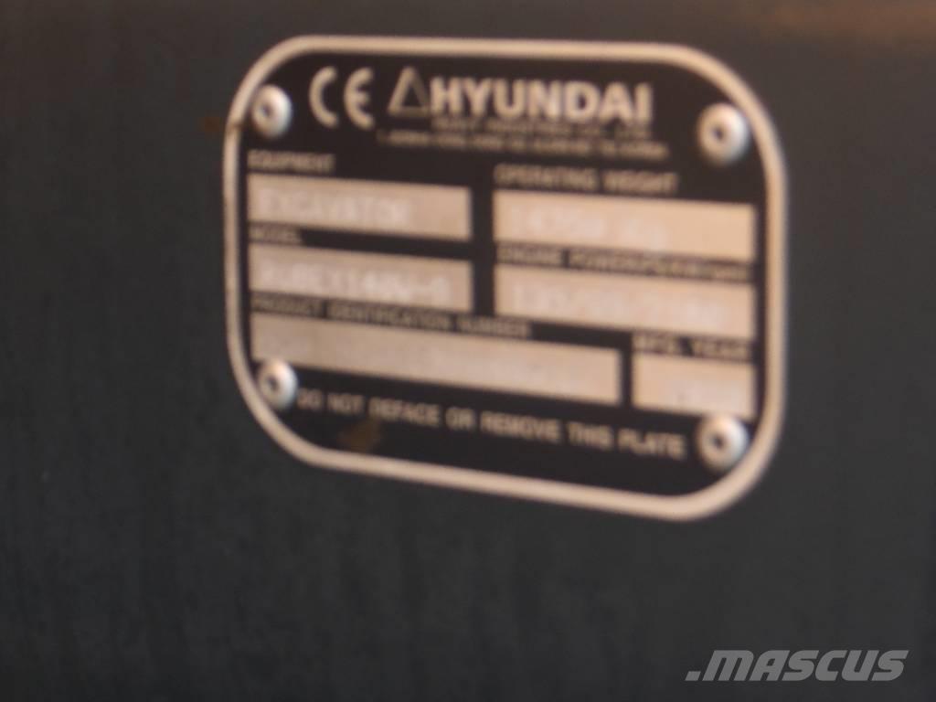 Hyundai R 140 W Колісні екскаватори