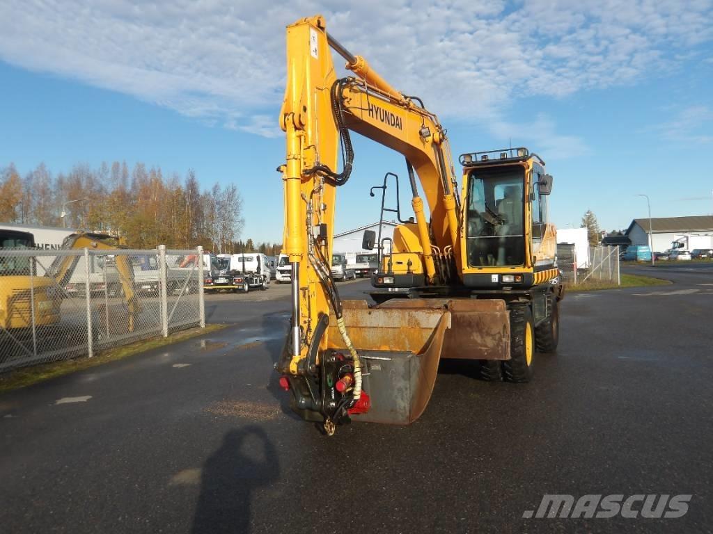Hyundai R 140 W Колісні екскаватори