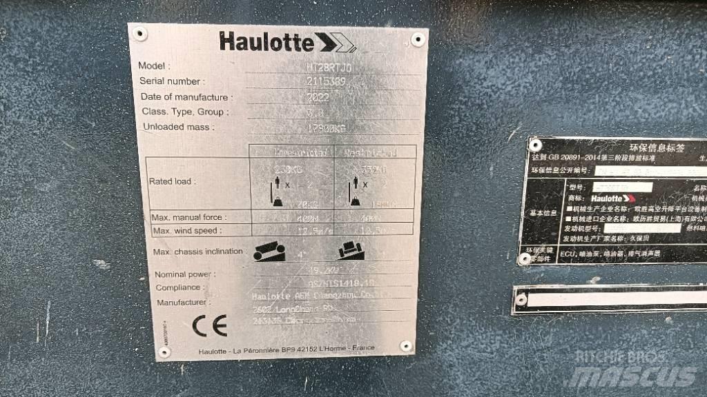 Haulotte HT28RTJO Телескопічні підйомники