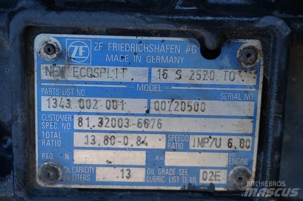 ZF 16S2520OD Коробки передач