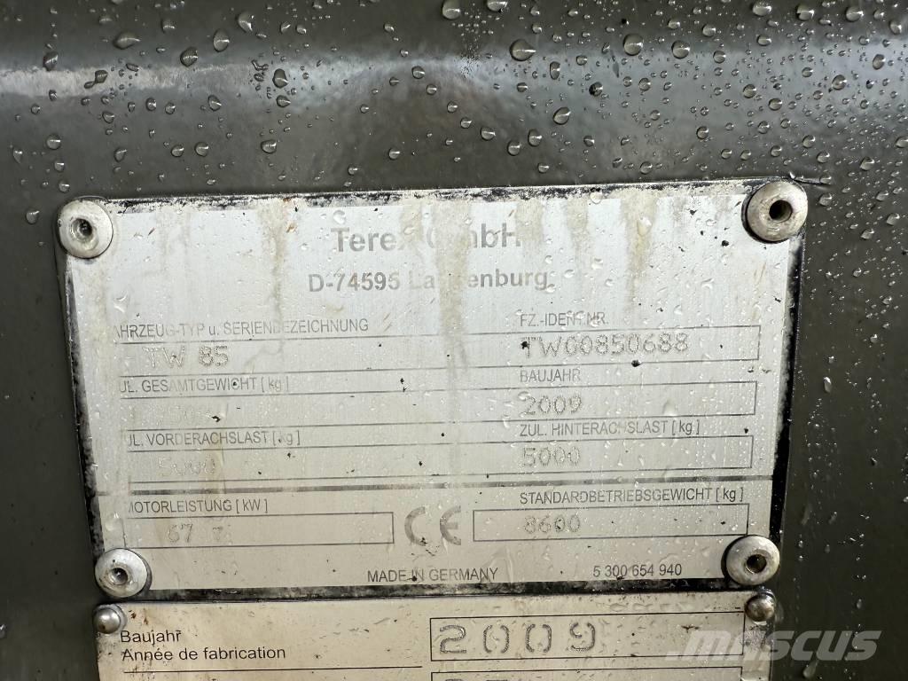Terex TW 85 Колісні екскаватори