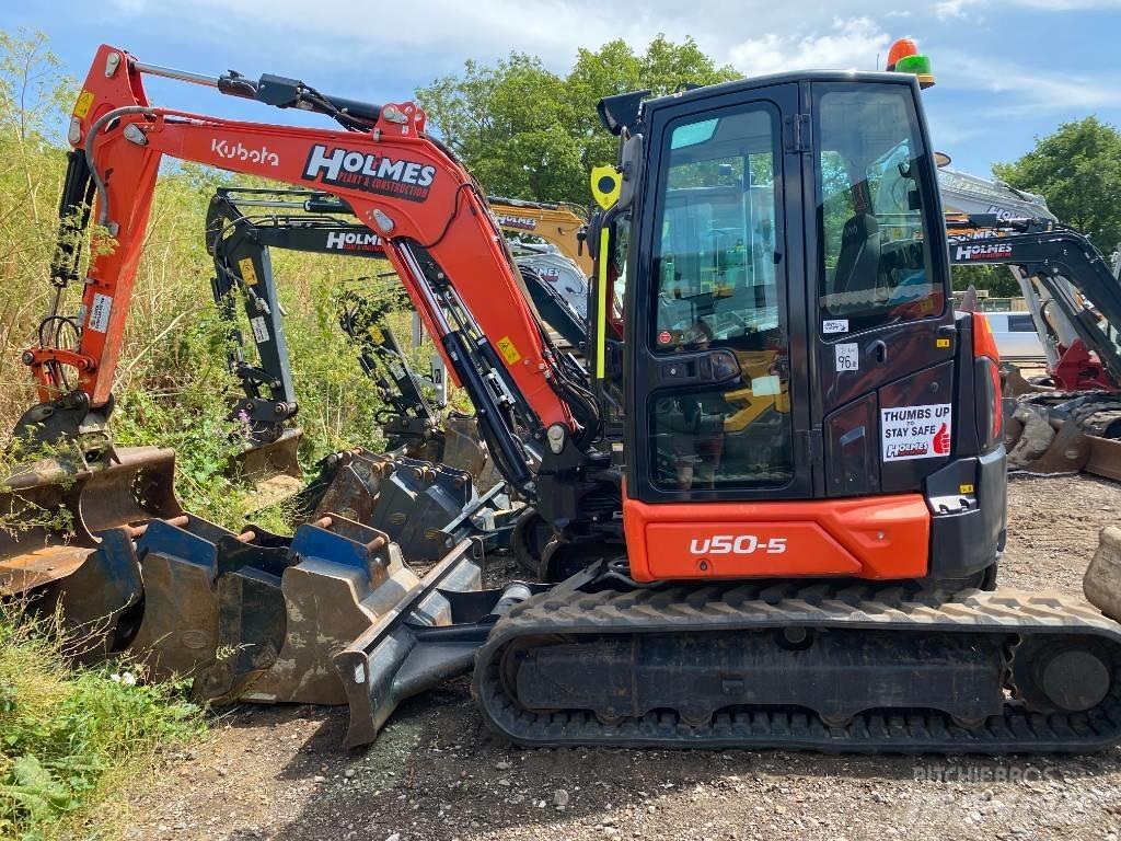Kubota U 50-5 Міні-екскаватори < 7т
