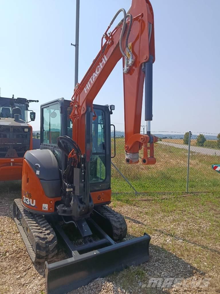 Hitachi ZX33U Гусеничні екскаватори