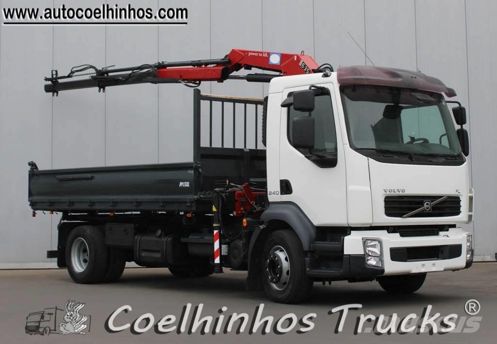 Volvo FL 240 + HMF 635 Самоскиди