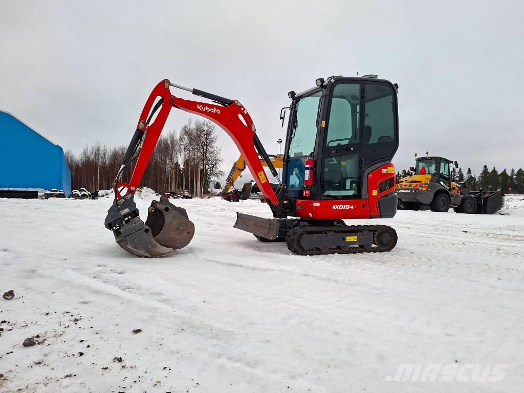 Kubota KX019-4 Міні-екскаватори < 7т
