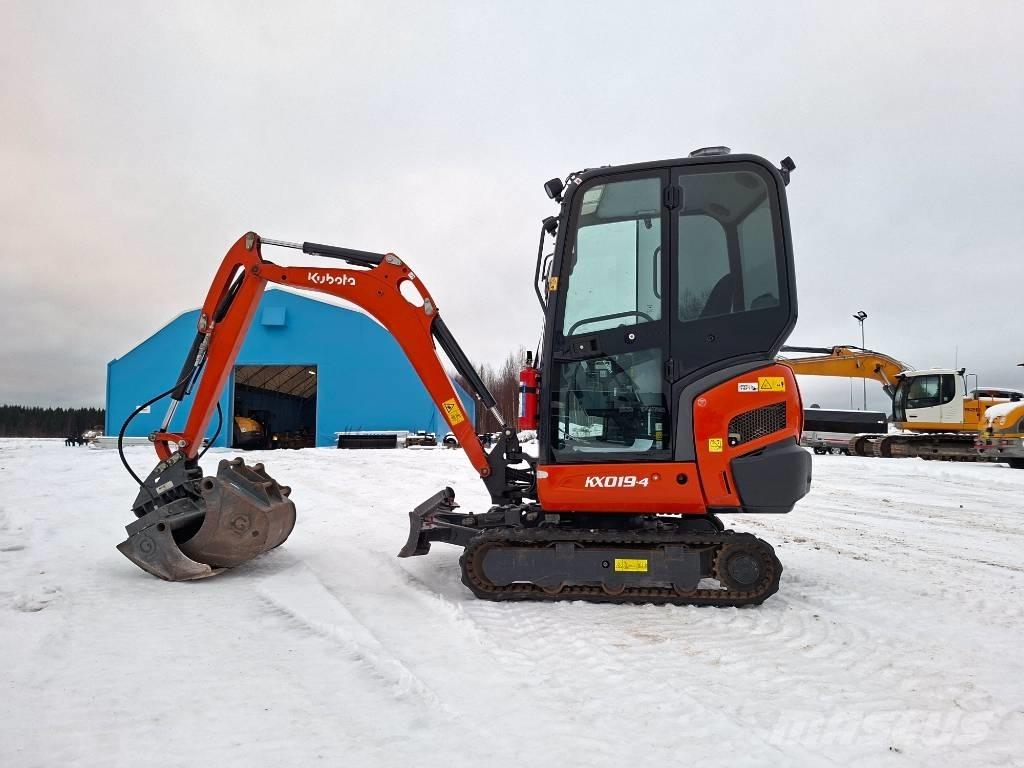 Kubota KX019-4 Міні-екскаватори < 7т