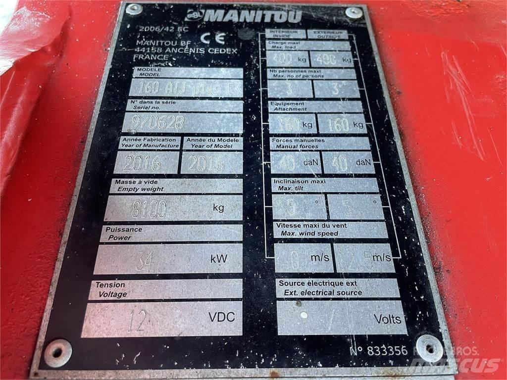 Manitou 160ATJ+ RC Колінчаті підйомники