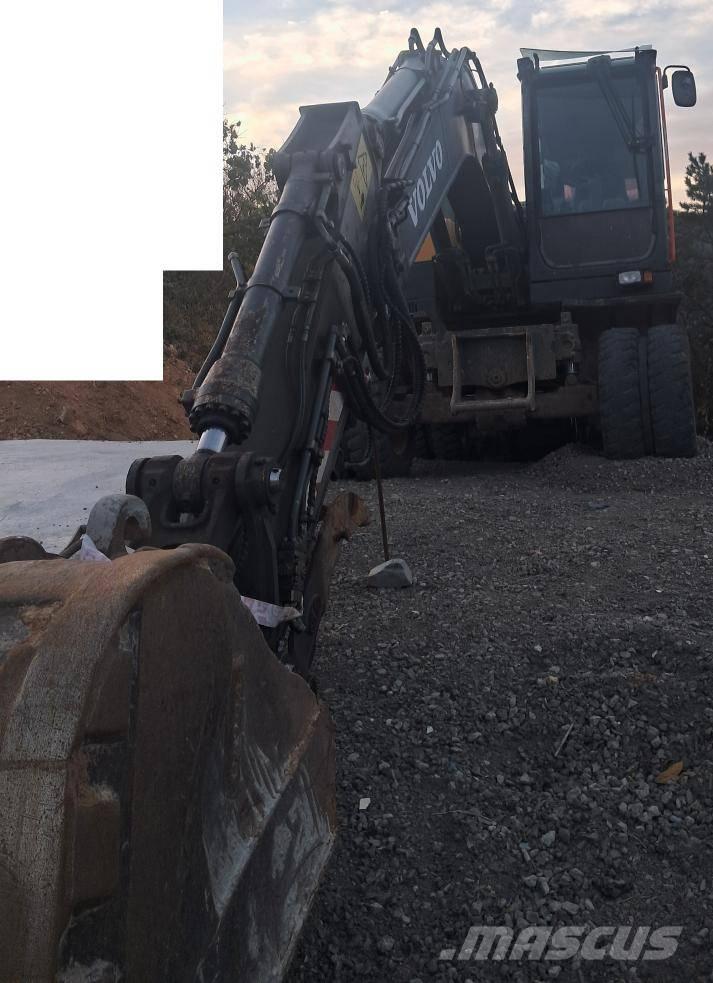 Volvo EW140E Колісні екскаватори