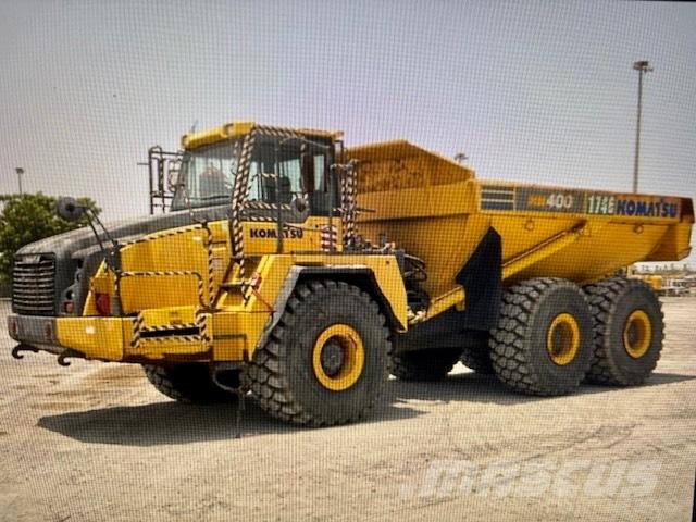 Komatsu HM 400-E Зчленовані самоскиди