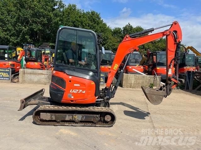 Kubota U 27-4 Міні-екскаватори < 7т
