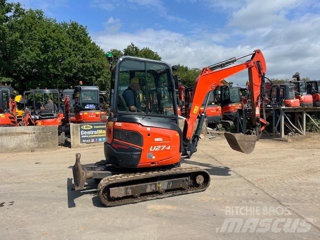 Kubota U 27-4 Міні-екскаватори < 7т