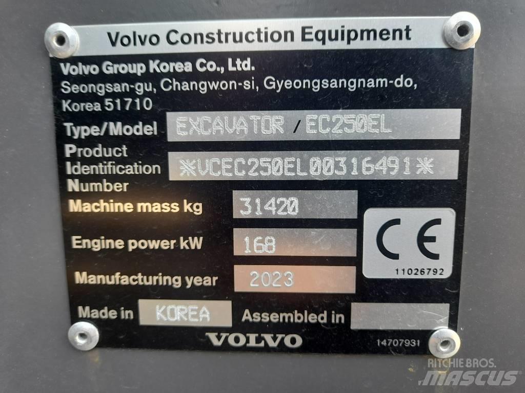 Volvo EC 250 EL Гусеничні екскаватори