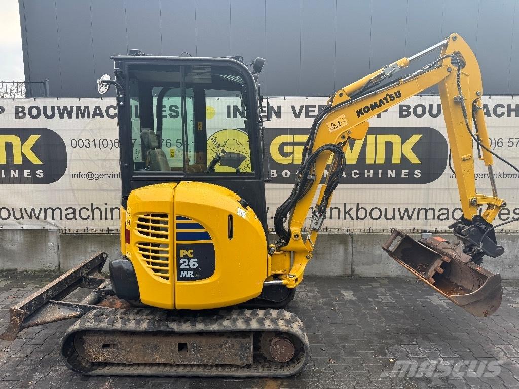 Komatsu PC 26 MR-3 Міні-екскаватори < 7т