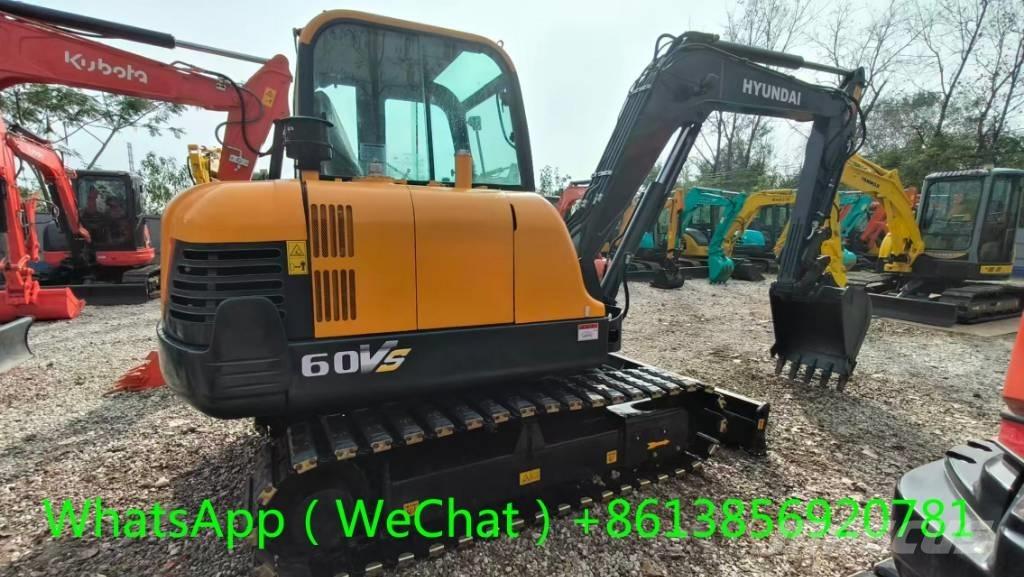 Hyundai R60VS Міні-екскаватори < 7т