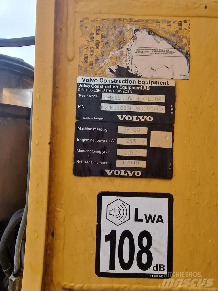 Volvo L180G Bj 2013' Фронтальні навантажувачі