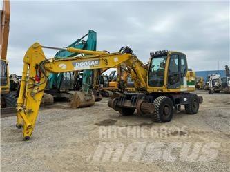 Doosan DX 160 WR Колісні екскаватори