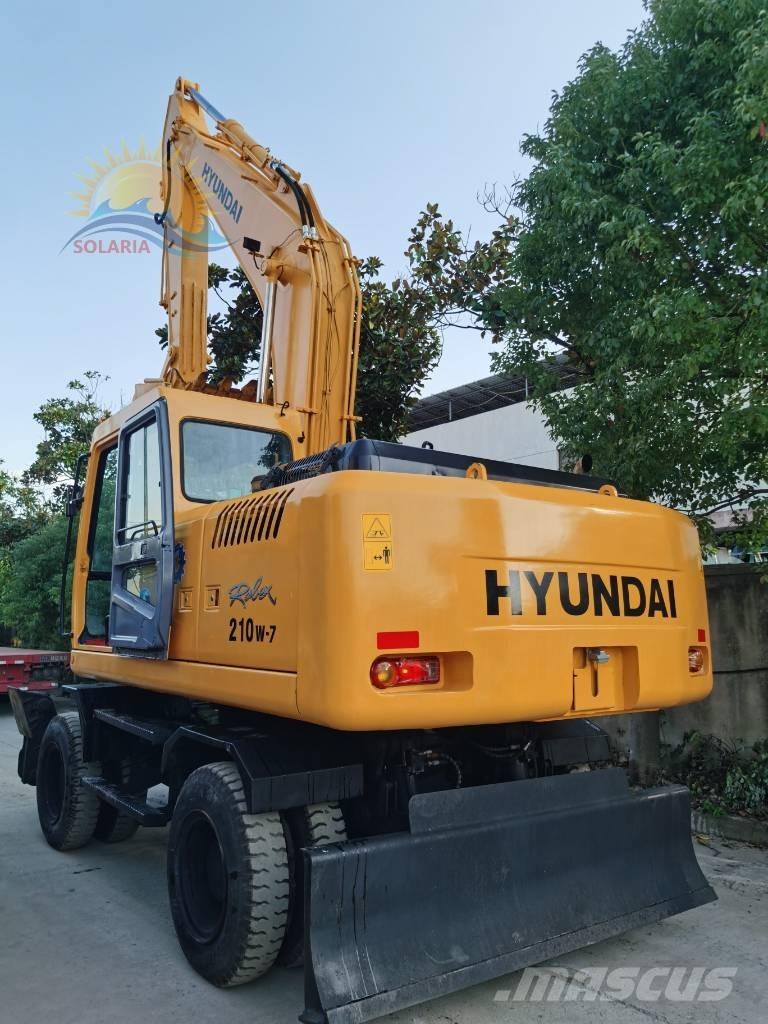 Hyundai robex 210w-7 Колісні екскаватори