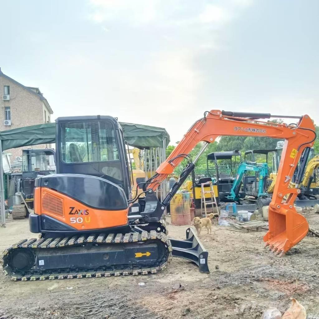 Hitachi ZX 50 U Міні-екскаватори < 7т