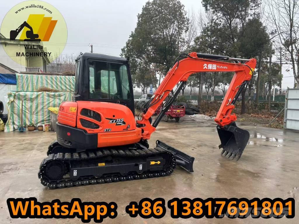 Kubota KX155-5 Міні-екскаватори < 7т