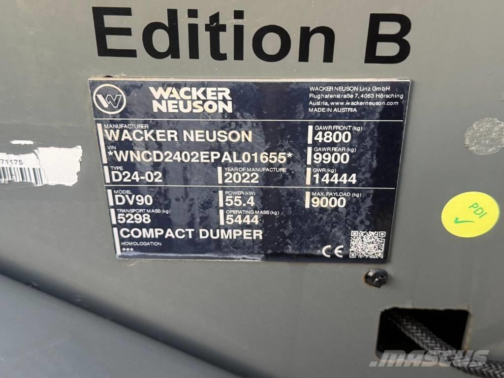 Wacker Neuson DV90 Міні самоскиди