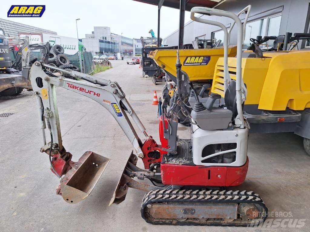 Takeuchi TB 210 R Міні-екскаватори < 7т