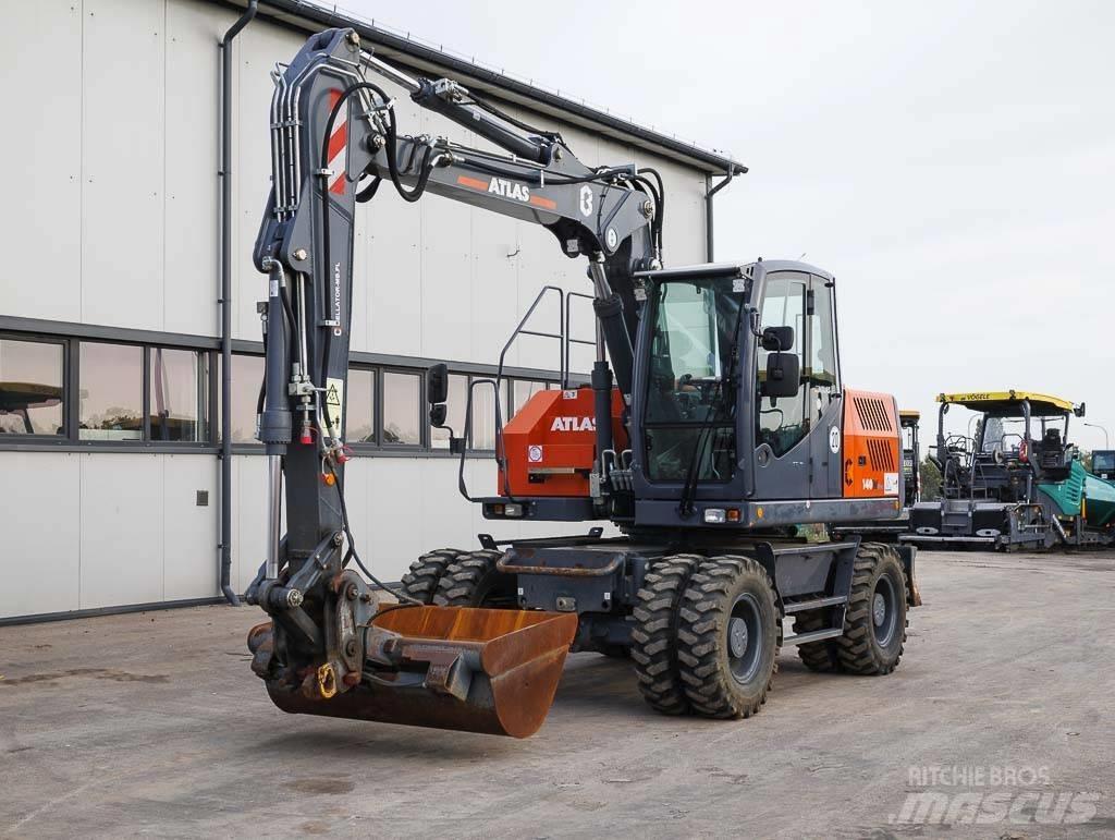 Atlas 140 W Колісні екскаватори