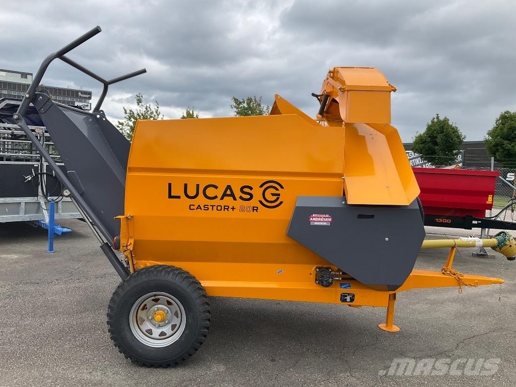 Lucas Castor + R 20 Роздрібнювачі, різаки і розпаковувачі тюків