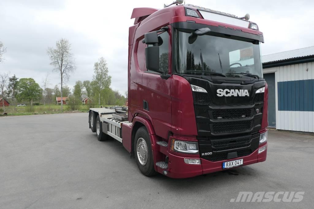 Scania R500 B6x2*4NB Вантажівки з гаковим підйомом