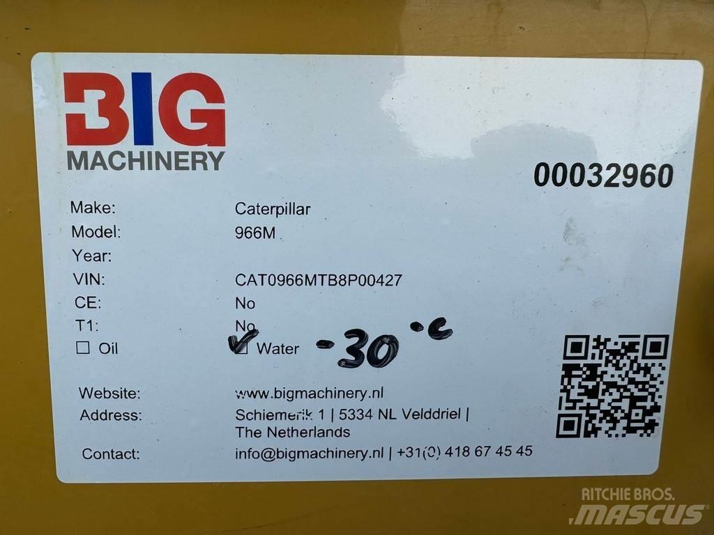 CAT 966M XE Фронтальні навантажувачі