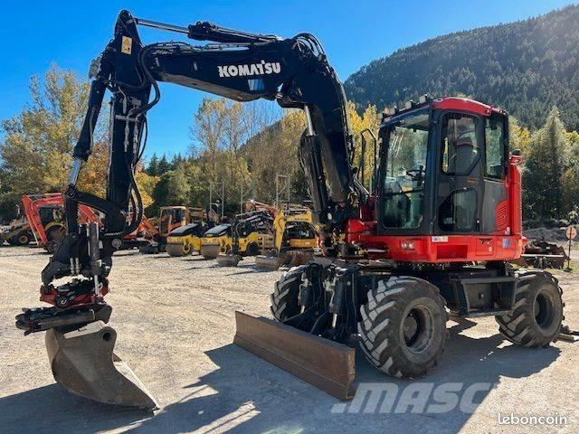 Komatsu PW 118 Колісні екскаватори