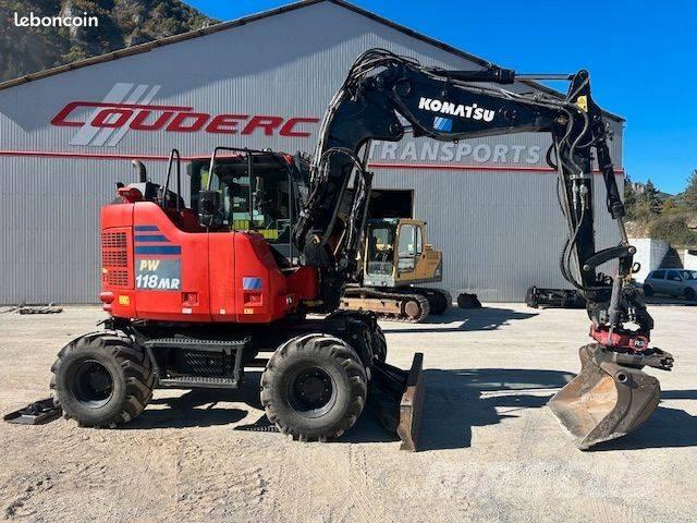 Komatsu PW 118 Колісні екскаватори