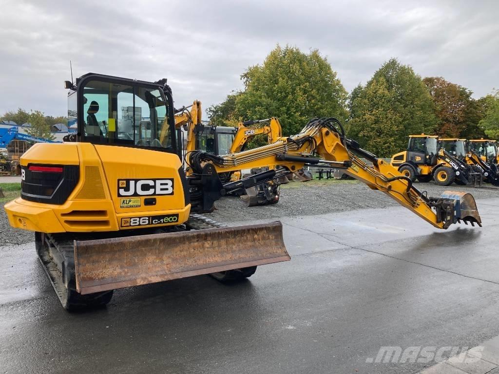 JCB 86 C-1 Середні екскаватори 7т. - 12т.