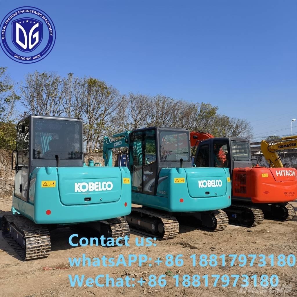 Kobelco SK60-8 Міні-екскаватори < 7т