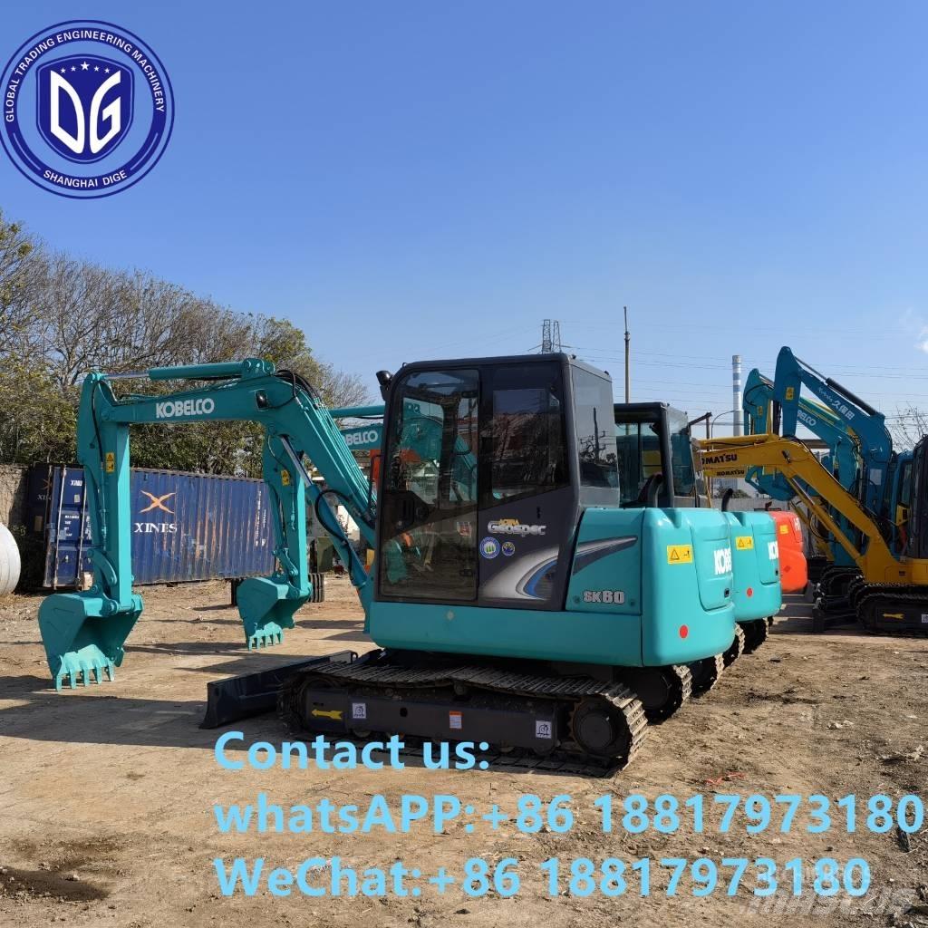 Kobelco SK60-8 Міні-екскаватори < 7т