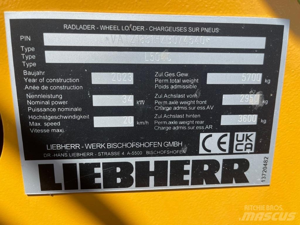 Liebherr L 504 Малі навантажувачі