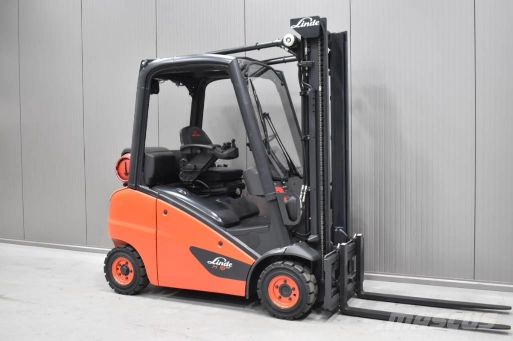 Linde H 16 T - 01 Газові навантажувачі