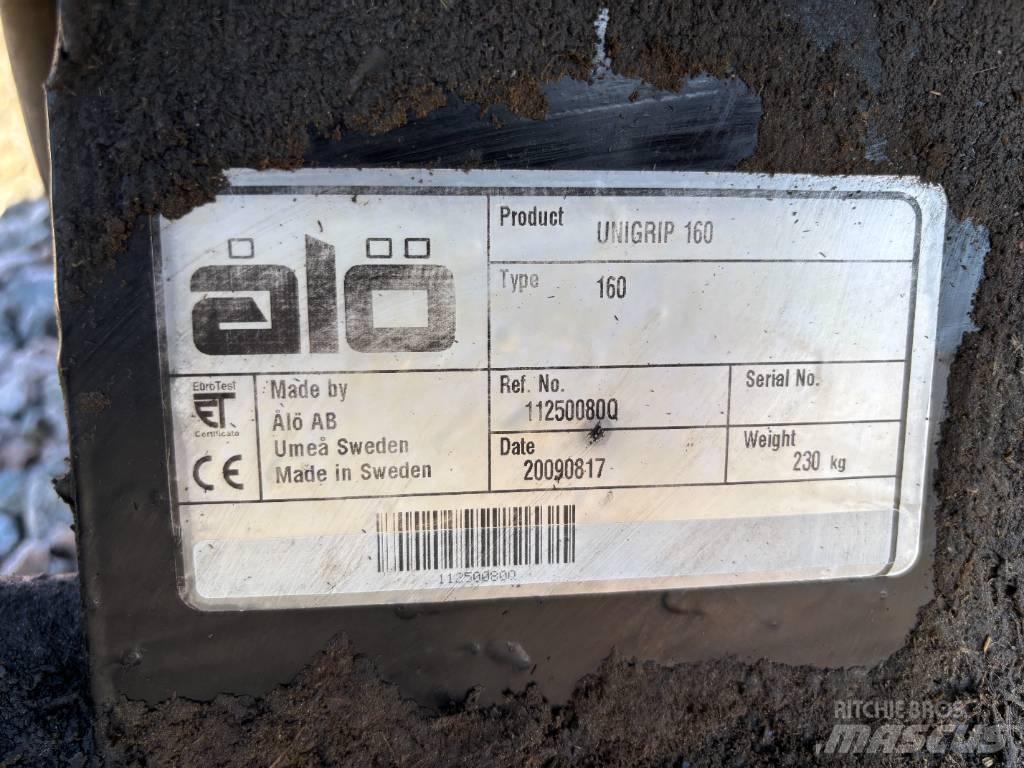 Ålö Unigrip 160 Запчастини та додаткове обладнання для фронтальних навантажувачів