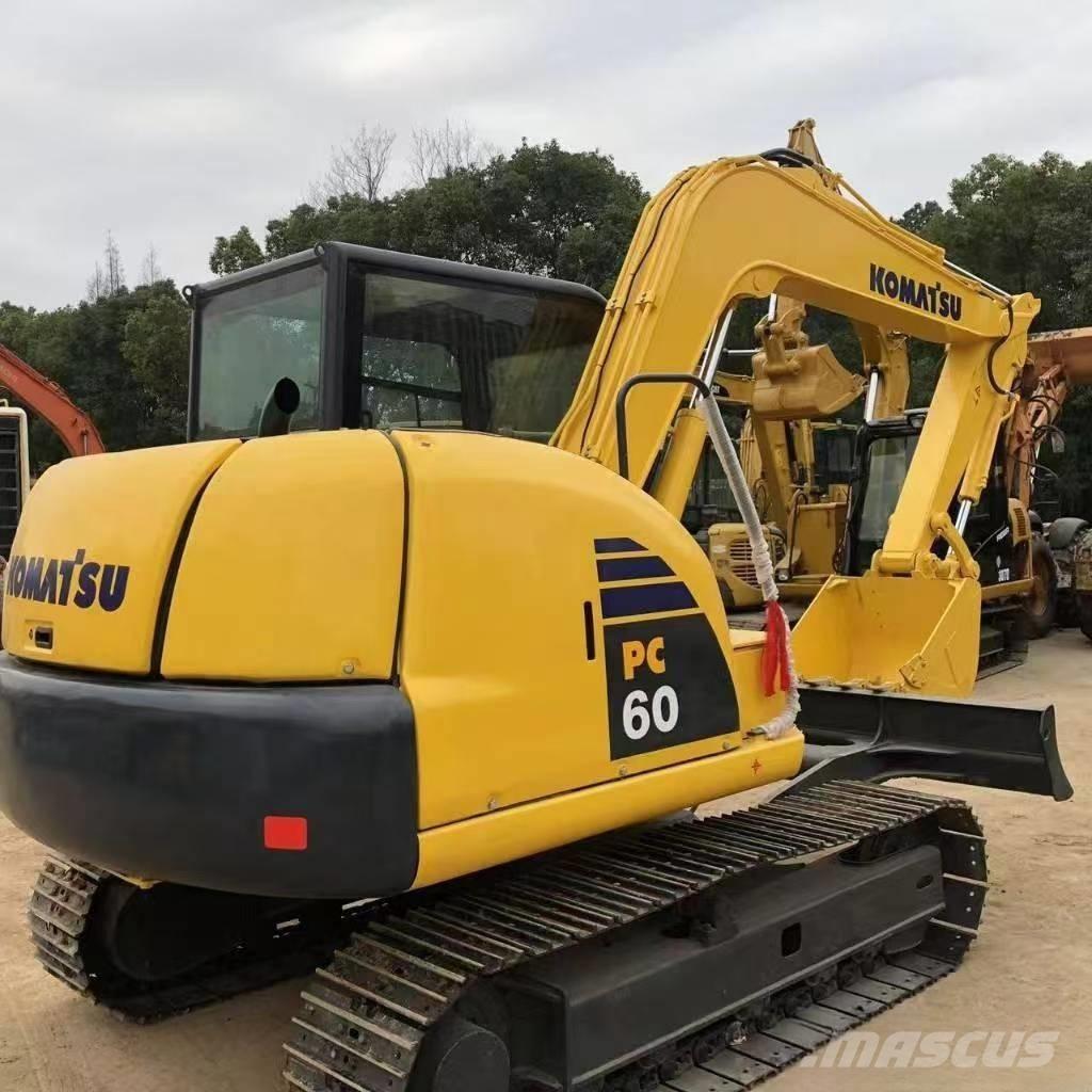 Komatsu PC 60 Міні-екскаватори < 7т