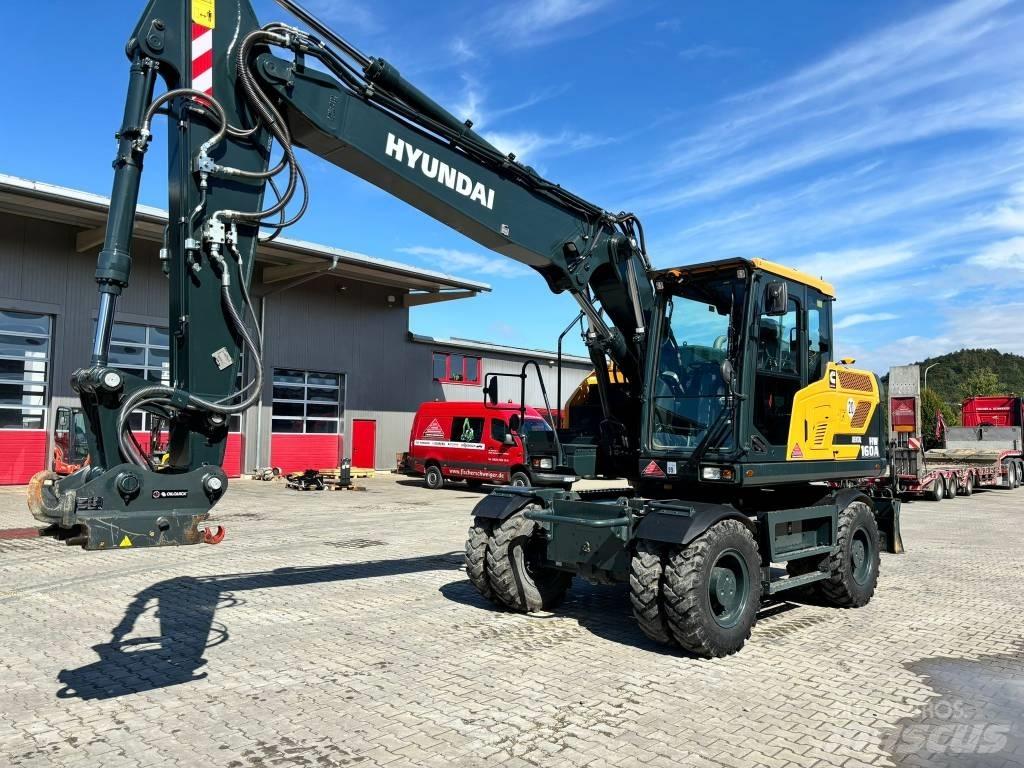 Hyundai HW160A Колісні екскаватори
