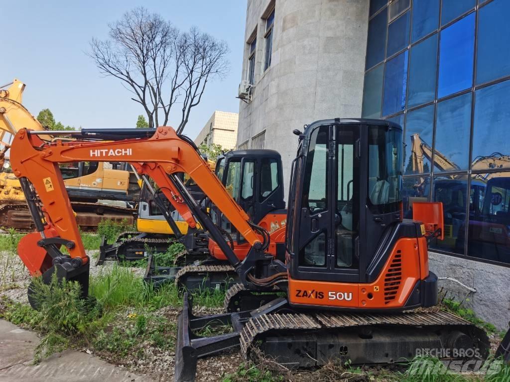 Hitachi ZX 50 U Міні-екскаватори < 7т