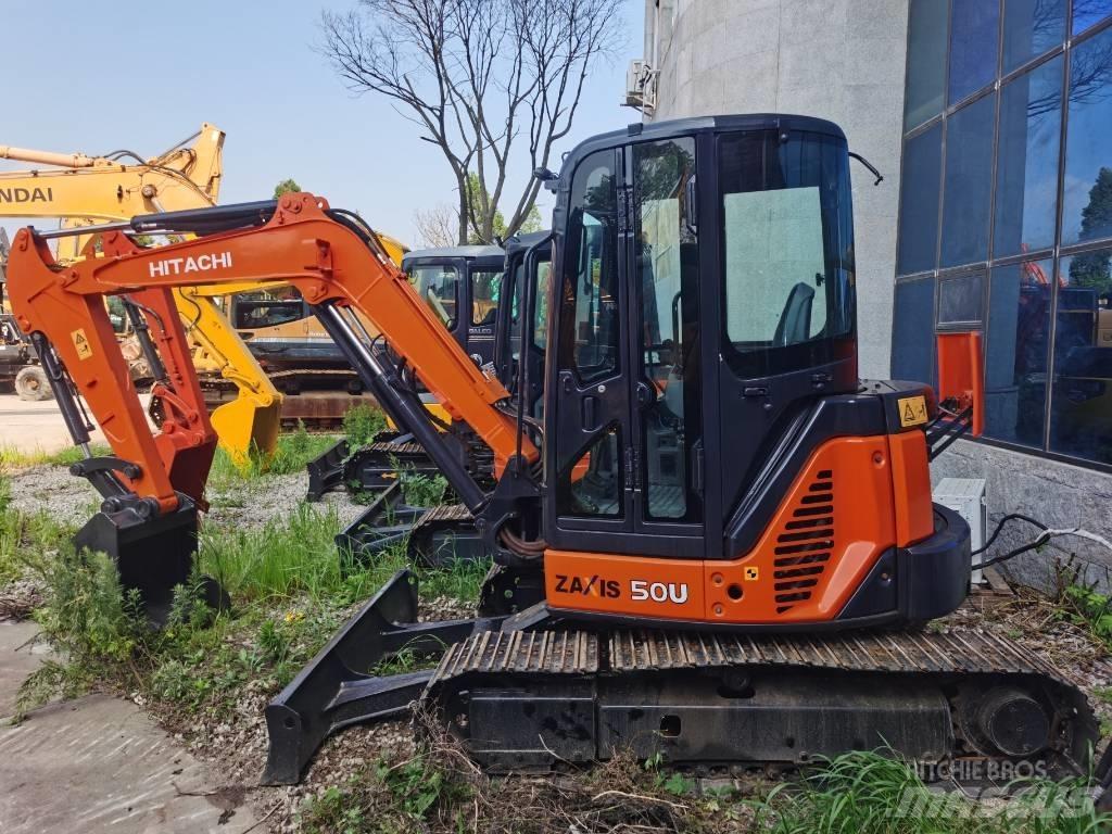 Hitachi ZX 50 U Міні-екскаватори < 7т