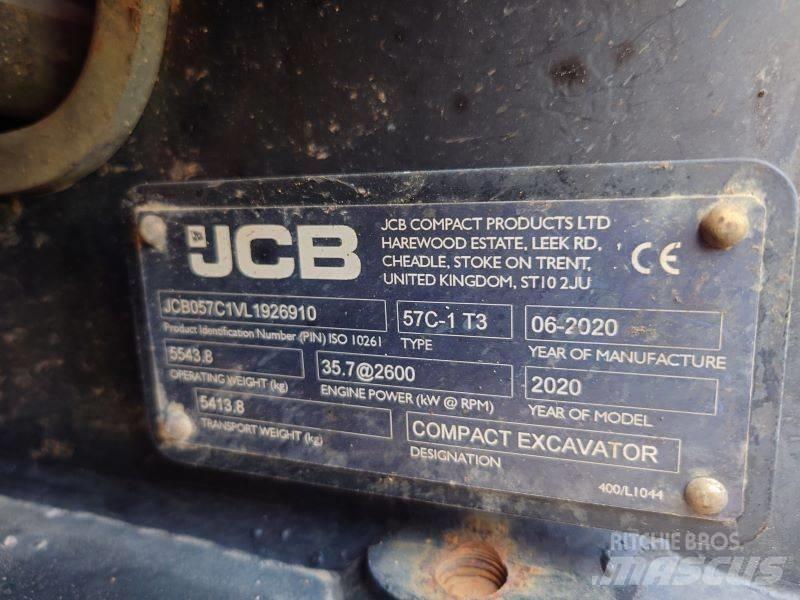 JCB 57 C-1 Міні-екскаватори < 7т