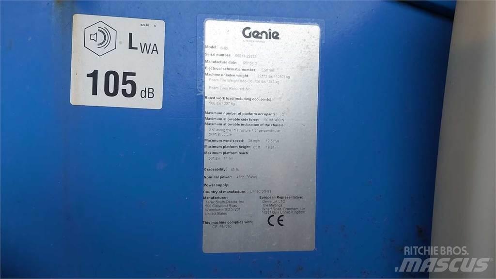 Genie S65 Телескопічні підйомники