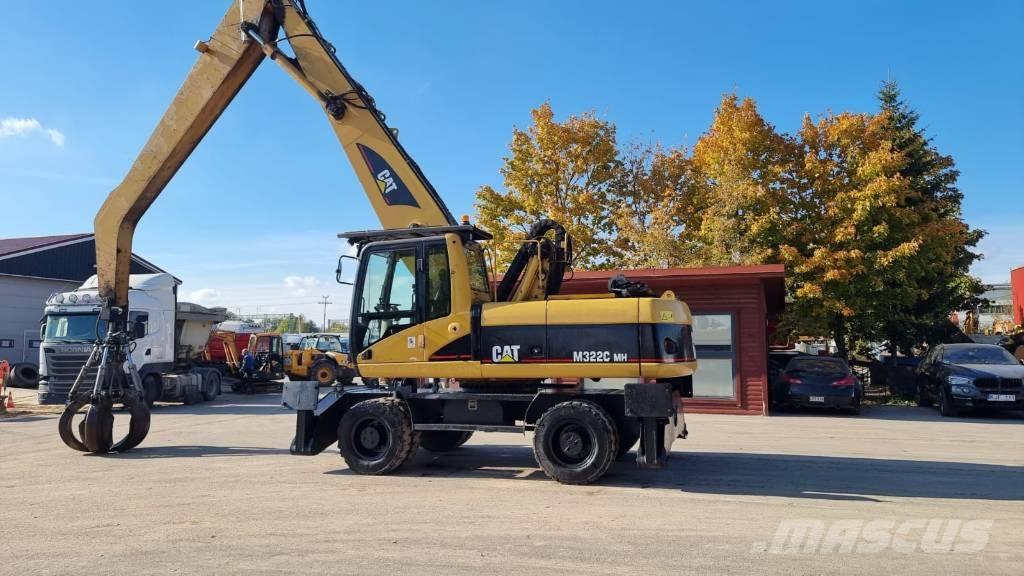 CAT M 322 C MH Перевантажувачі металобрухту/промислові навантажувачі