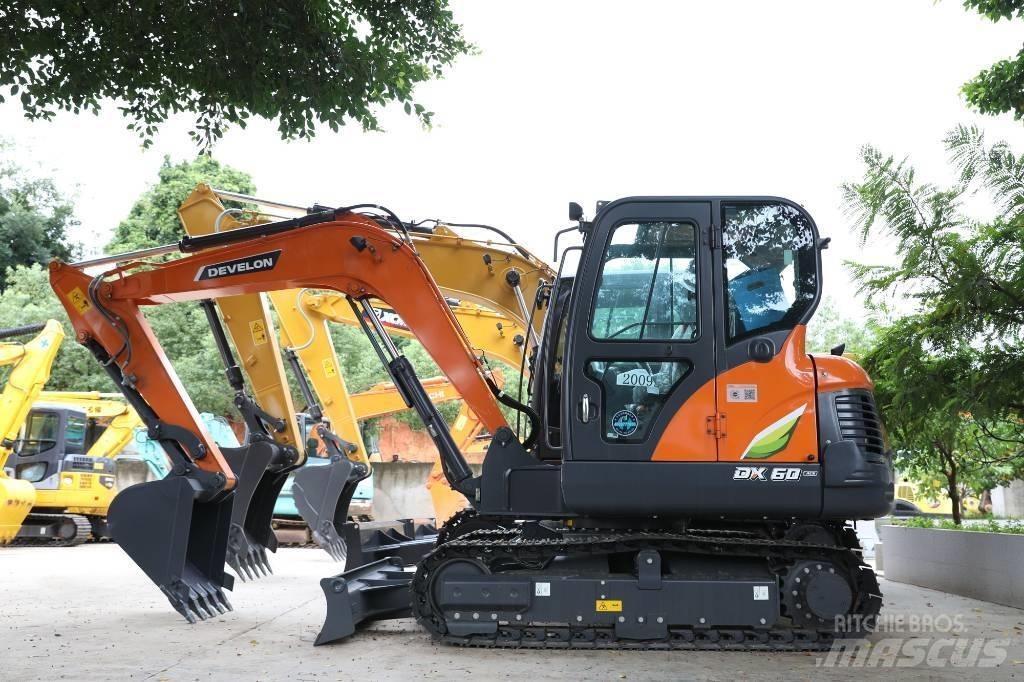 Doosan DX 60-10 Міні-екскаватори < 7т